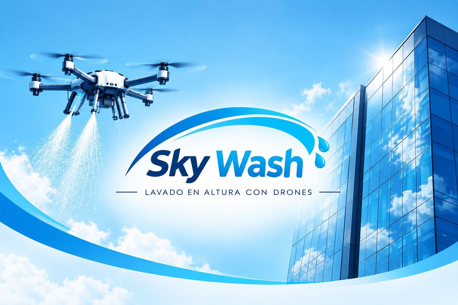 Dron Hexacóptero para Lavado Sky Wash